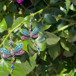 Dragon fly earrings
